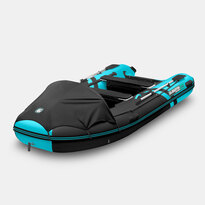 Черно-бирюзовый