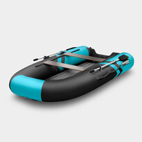 Черно-бирюзовый