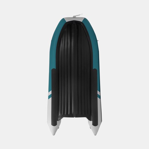 Надувная лодка GLADIATOR E420PRO морской зеленый-белый