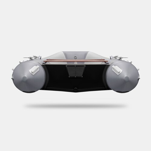 Надувная лодка GLADIATOR B370 светло-темносерый