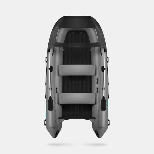 Надувная лодка GLADIATOR E420X темносерый