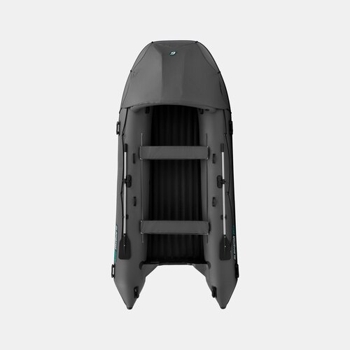 Надувная лодка GLADIATOR E420PRO темносерый