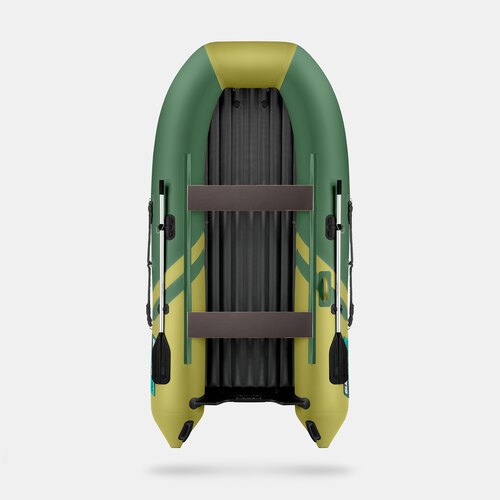Надувная лодка GLADIATOR E300SL зелено-оливковый