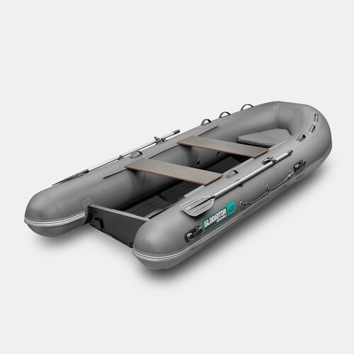 Надувная лодка RIB GLADIATOR AL 420 темно-серый (СПб)