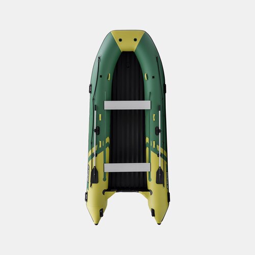 Надувная лодка GLADIATOR E450PRO зелено-оливковый