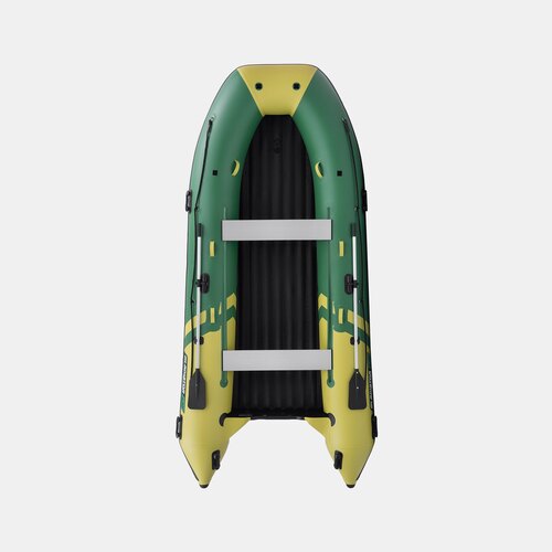 Надувная лодка GLADIATOR E420PRO зелено-оливковый