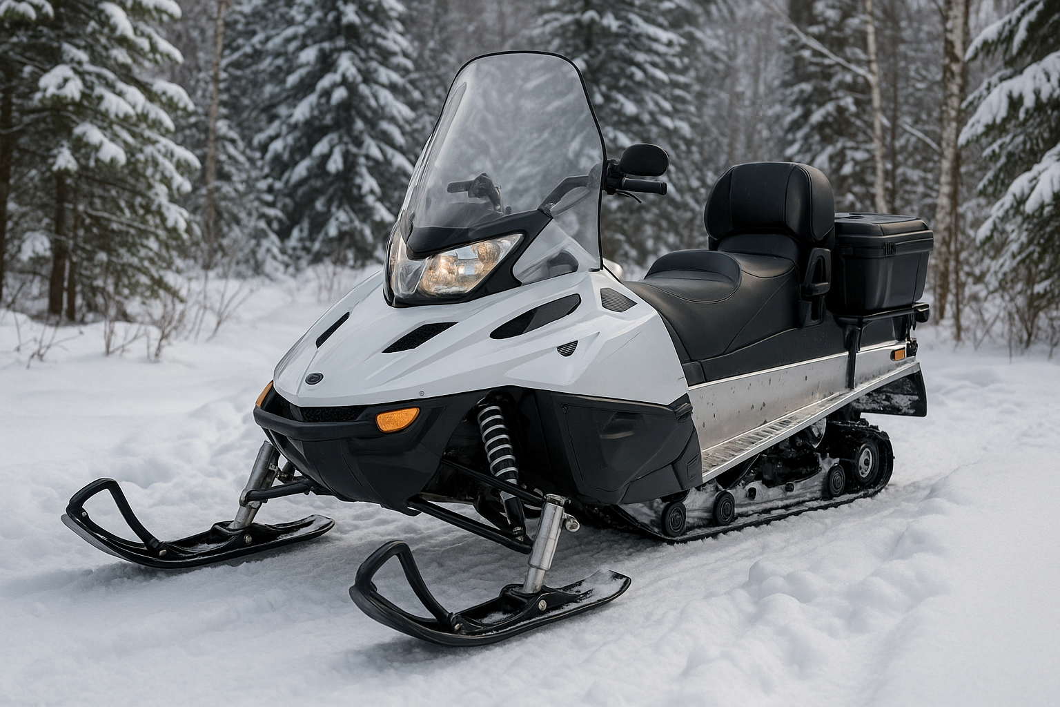 Как выбрать снегоход для семейных прогулок